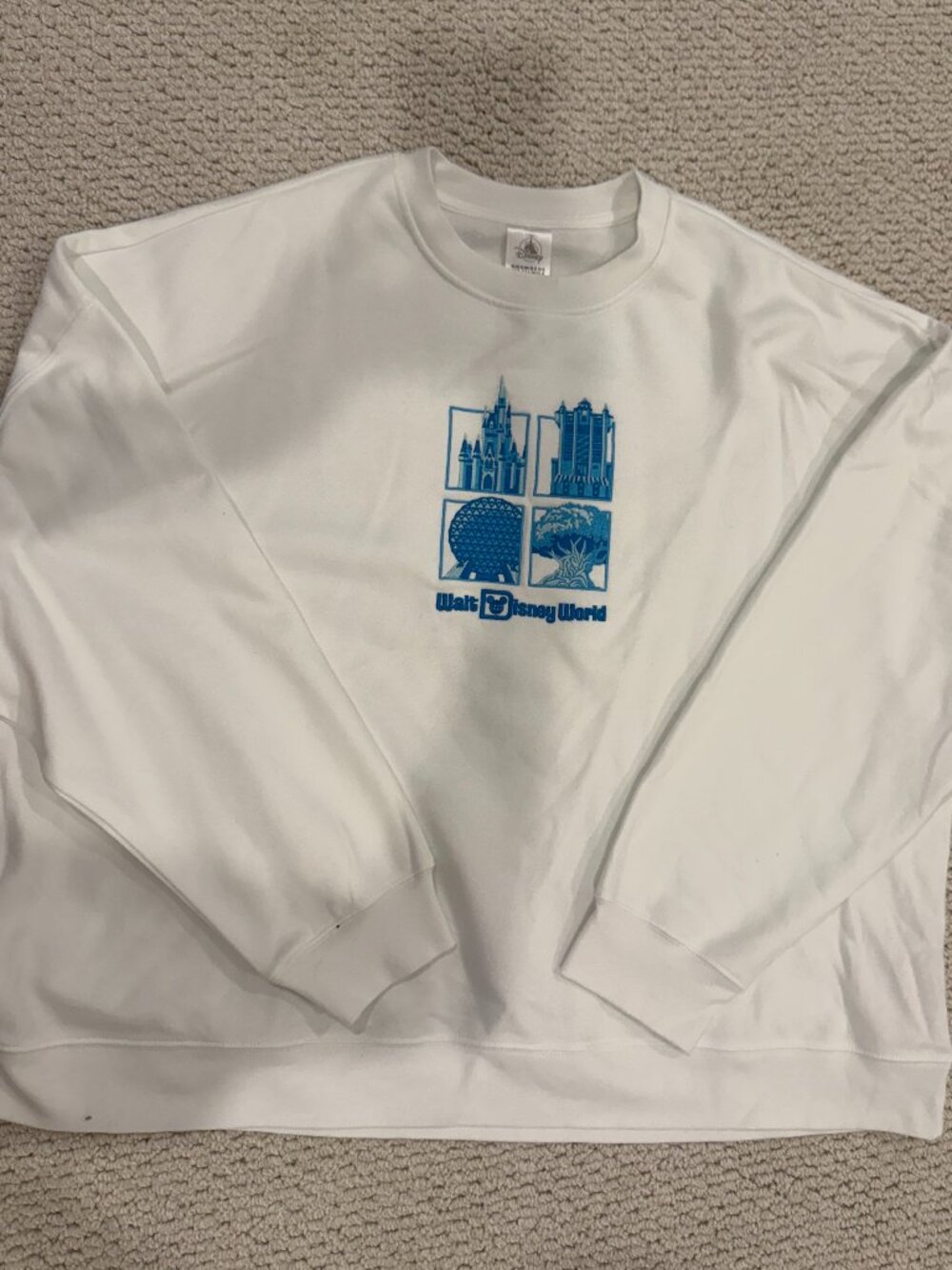 DISNEY PARKS- 4 Parks Icons Crewneck